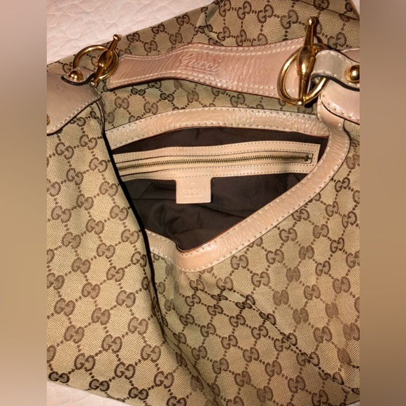 Gucci Canvas Horsebit Hobo Bag Large - Picture 3 of 7